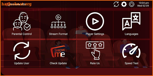 ShowMe IPTV screenshot