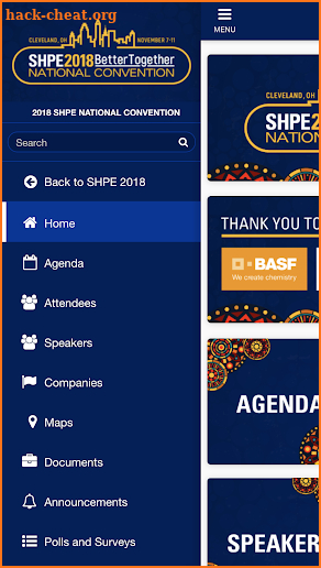 SHPE 2018 screenshot