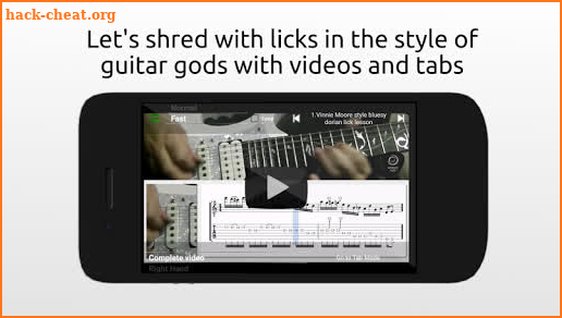 Shred Guitar Mastery screenshot