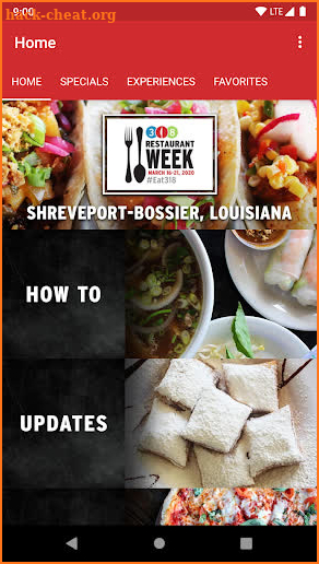 Shreveport 318 Restaurant Week screenshot