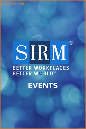 SHRM EVENTS screenshot