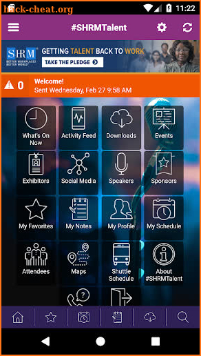 SHRM EVENTS screenshot