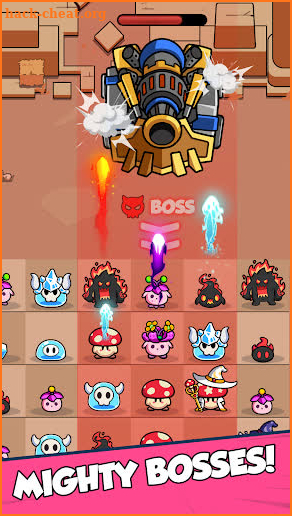 Shroom Guard: Match Defense TD screenshot