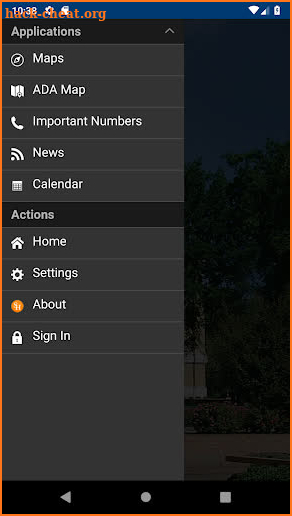 SHSU MOBILE APPLICATION screenshot