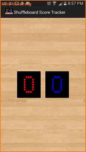 Shuffleboard Score Tracker screenshot