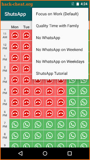 ShutsApp screenshot