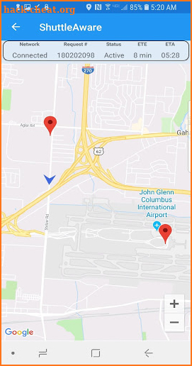 ShuttleAware screenshot