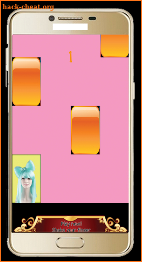 Sia Piano Tilgame screenshot