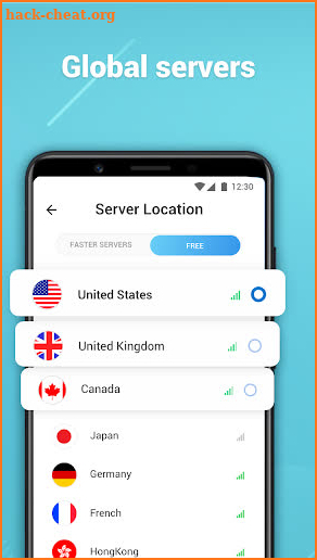 SIA VPN – A Fast , Unlimited, Free VPN Proxy APP screenshot