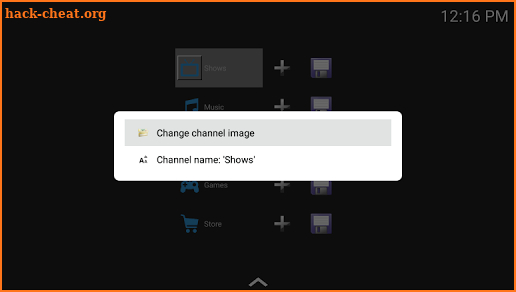 Sideload Channel / Application Launcher screenshot