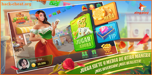 Siete y Media 3D ZingPlay: Juego de Cartas screenshot