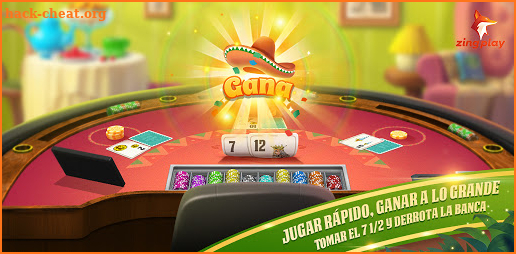 Siete y Media 3D ZingPlay: Juego de Cartas screenshot