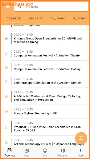 SIGGRAPH Asia 2018 screenshot