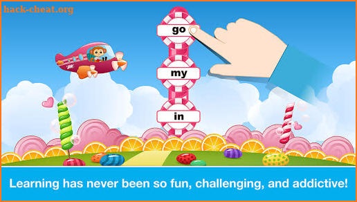 Sight Words Games in Candy Land – Reading for kids screenshot