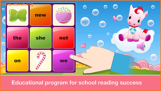 Sight Words Games in Candy Land – Reading for kids screenshot