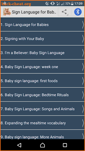 Sign Language for Babies screenshot