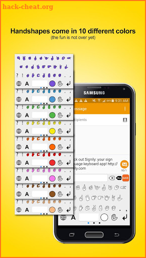 Signily Keyboard screenshot