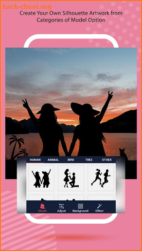 Silhouette Maker: Photo To Silhouette Creator screenshot