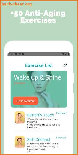 Silk. - Faceyoga & Excercises screenshot