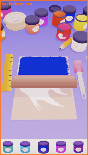 Silk Screen Coloring screenshot