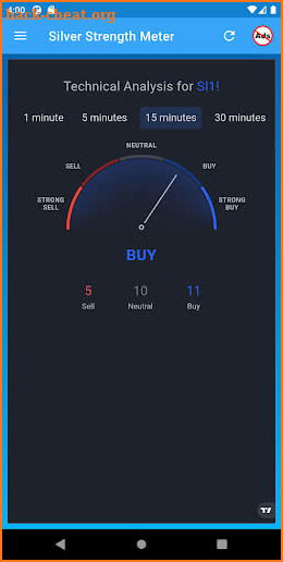 Silver Strength Meter screenshot