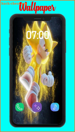 Silver X sonic Wallpapers screenshot