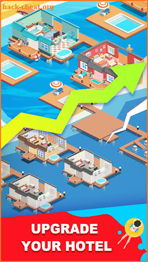 Sim Hotel Tycoon - Idle Game screenshot