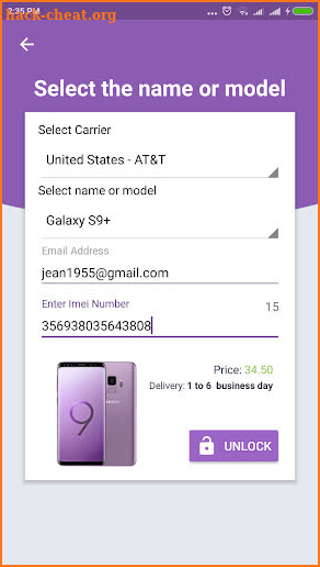 sim unlock - Unlocking phones has never been easy screenshot