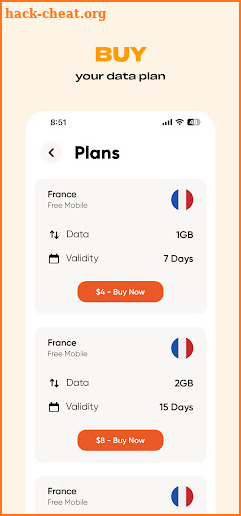 Simly - eSIM Internet Plans screenshot