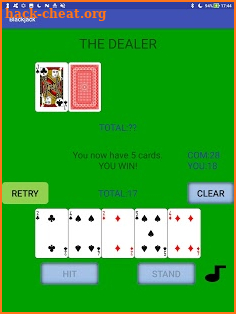 Simple Blackjack screenshot