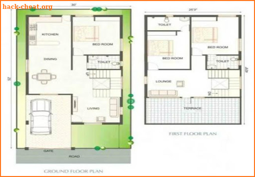 Simple Blueprint House and plans screenshot