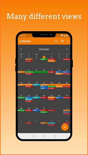 Simple Calendar - Events & Reminders screenshot