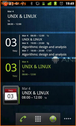 Simple Calendar Widget Pro screenshot