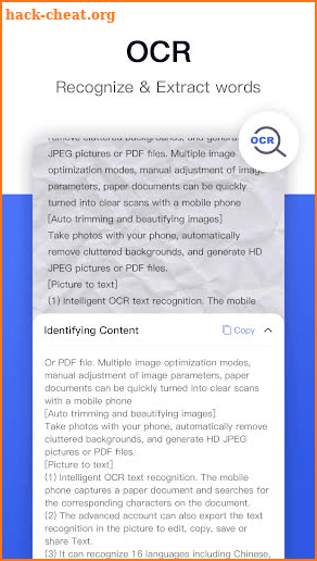 Simple CamScanner-Camera Scanner To Pdf screenshot