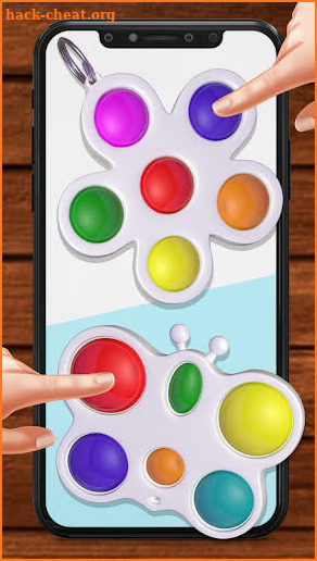 simple dimple pop it - Fidget Cubes Sensory Toys screenshot