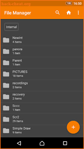 Simple File Manager screenshot