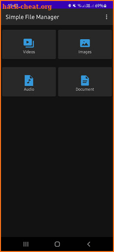 Simple File Manager screenshot