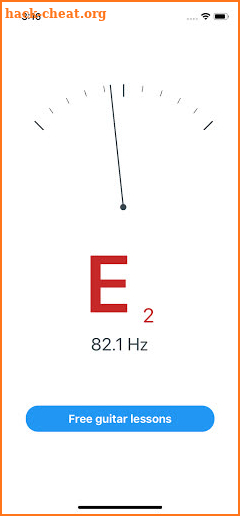 Simple Guitar Tuner screenshot