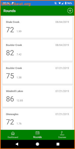 Simple Handicap: Golf Handicap Calculator screenshot