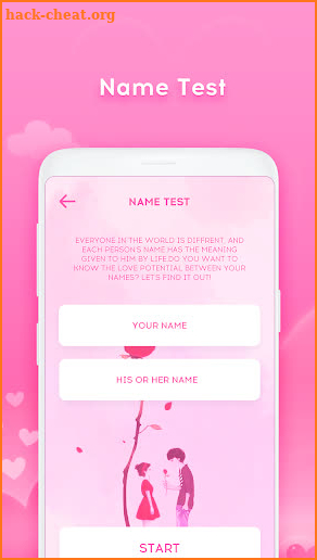 Simple Love Test screenshot