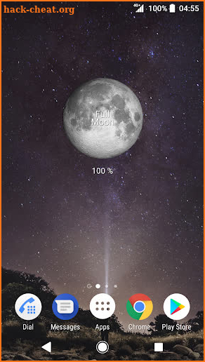 Simple Moon Phase Calendar screenshot