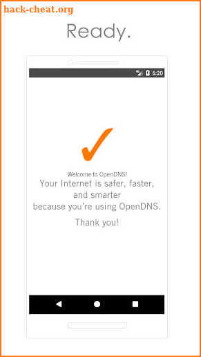 Simple Net : OpenDNS Connector (No Root Required) screenshot