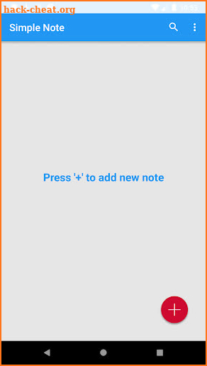 Simple note for android screenshot