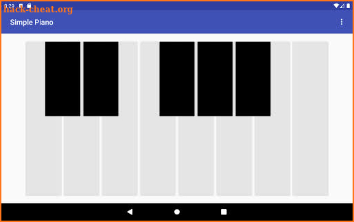 Simple Piano screenshot