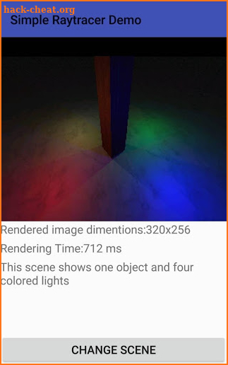 Simple Raytracer Demo screenshot