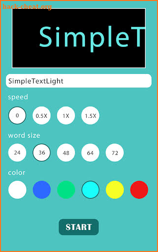 Simple Text Light screenshot