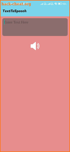 Simple Text to speech screenshot