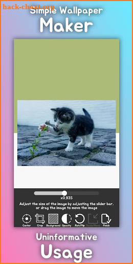 Simple Wallpaper Maker - Super EZ Wallpaper Maker screenshot
