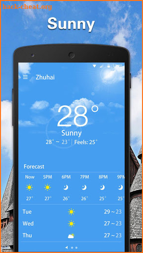 Simple Weather Forecast screenshot