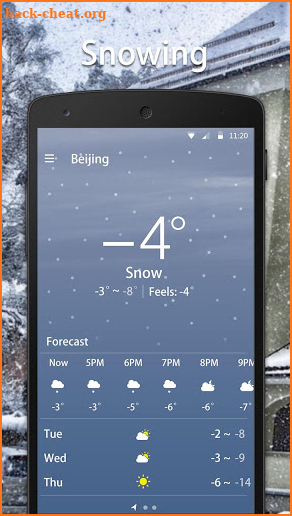 Simple Weather Forecast screenshot